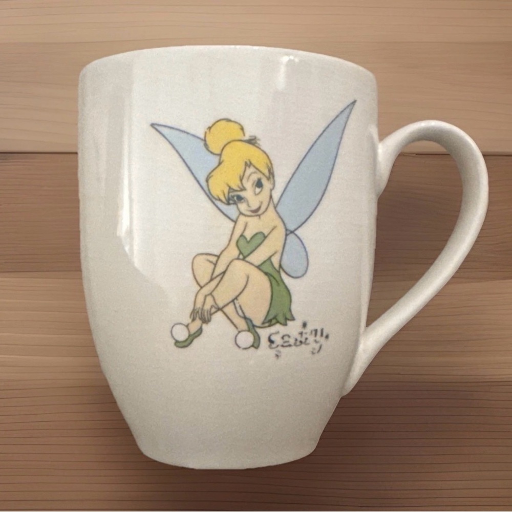 Disneys Tinkerbell White Mug